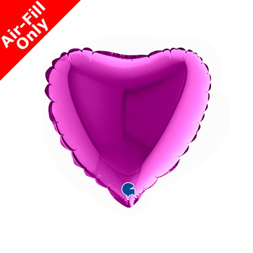 9" Purple Heart Foil Balloon (1) - UNPACKAGED