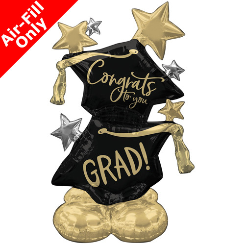 51 inch Congrats To You Grad Airloonz Foil Balloon (1)