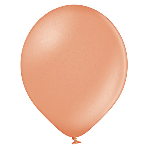 11" Metallic Rose Gold Belbal Latex Balloons (50)