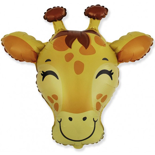 31 inch Giraffe Head Foil Balloon (1)