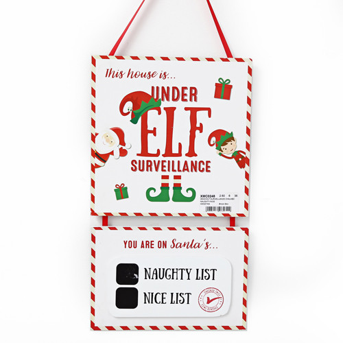 Elf Surveillance Wall Plaque (1)