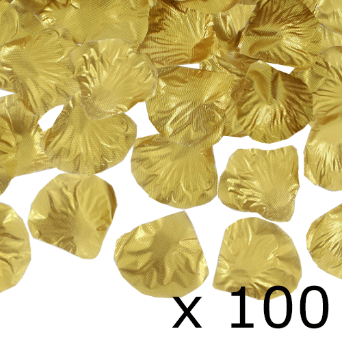 Gold Rose Petals (100)