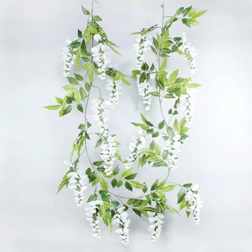 Cream Wisteria Garland - 2.1m (1)