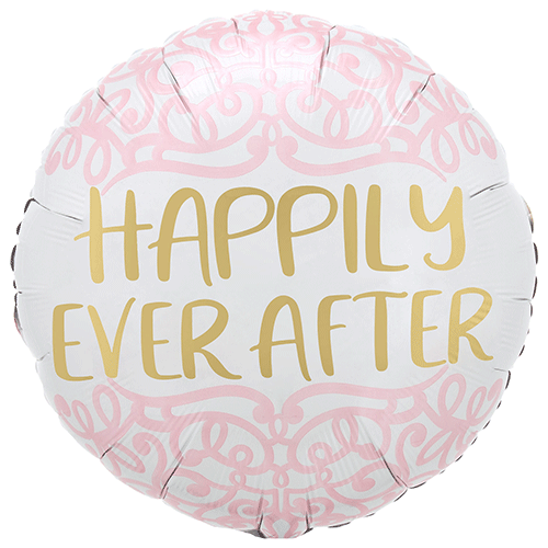 18 inch Happily Ever After Foil Balloon (1)