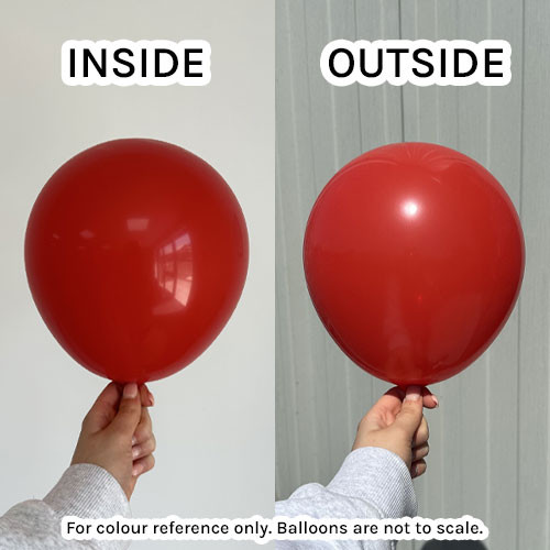 12" Standard Red Kalisan Latex Balloons (100)