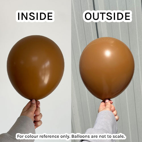 12" Standard Caramel Kalisan Latex Balloons (100)