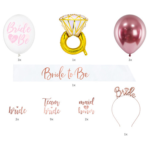 Bride to Be Party Accessories Set (1)