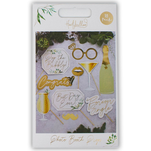 Geometric Greenery Photo Booth Props (10)