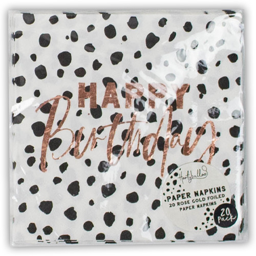 Happy Birthday Dalmatian Paper Napkins (20)