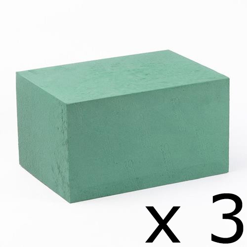 OASIS® Ideal Floral Foam Jumbo Bricks (3)