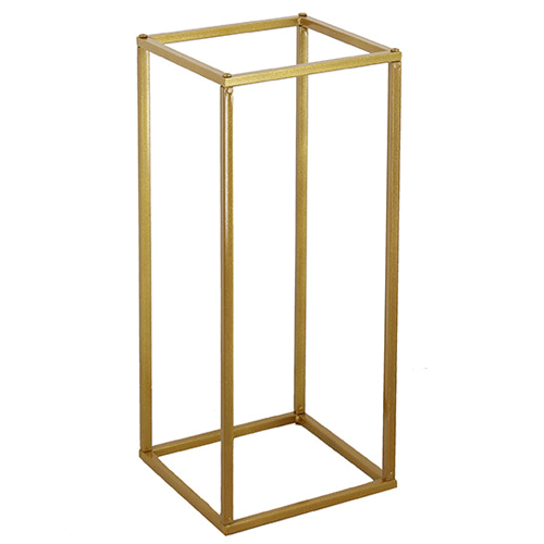 Gold Table Pedestal Frame - 25 x 25 x 60cm (1)