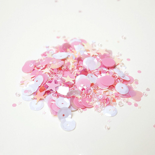 Ballet Slipper Assorted Sequins & Beads (25g)