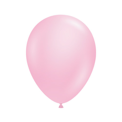 5" Baby Pink Tuftex Latex Balloons (50)