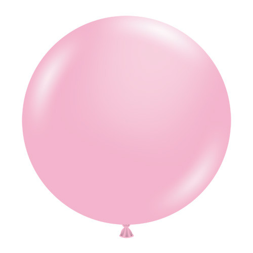 17" Baby Pink Tuftex Latex Balloons (50)