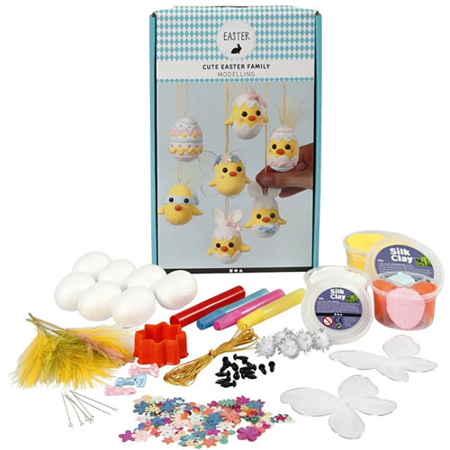 Cute Easter Friends Modelling Craft Kit (1)