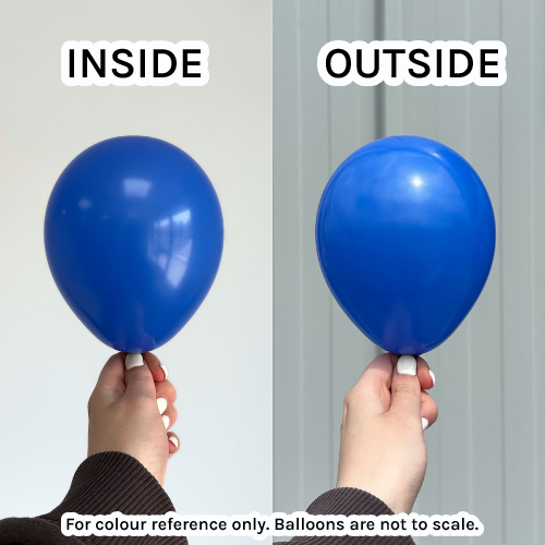 18" Fashion Royal Blue Sempertex Latex Balloons (25)