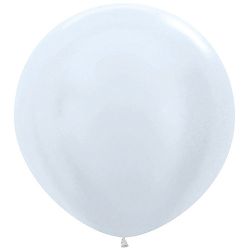 3ft Satin Pearl Sempertex Latex Balloons (2)
