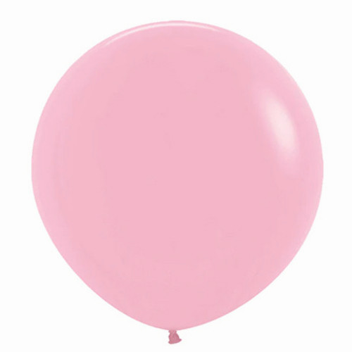 24" Fashion Pink Sempertex Latex Balloons (3)