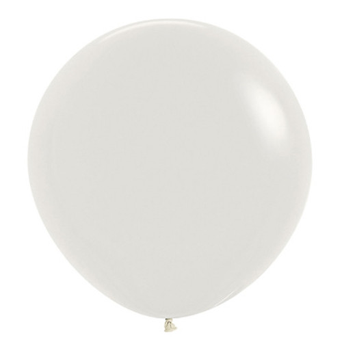 24" Pastel Dusk Cream Sempertex Latex Balloons (3)
