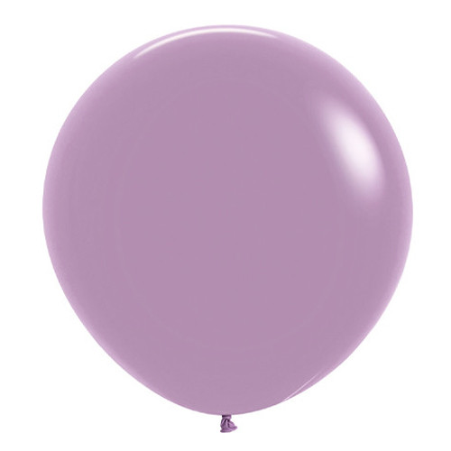 24" Pastel Dusk Lavender Sempertex Latex Balloons (3)