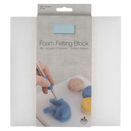 Needle Felting Foam Block - 8" x 8" (1)