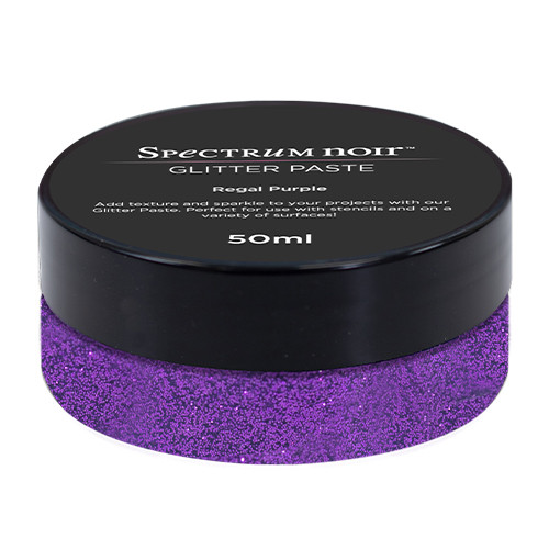 Regal Purple Glitter Paste - 50ml (1)