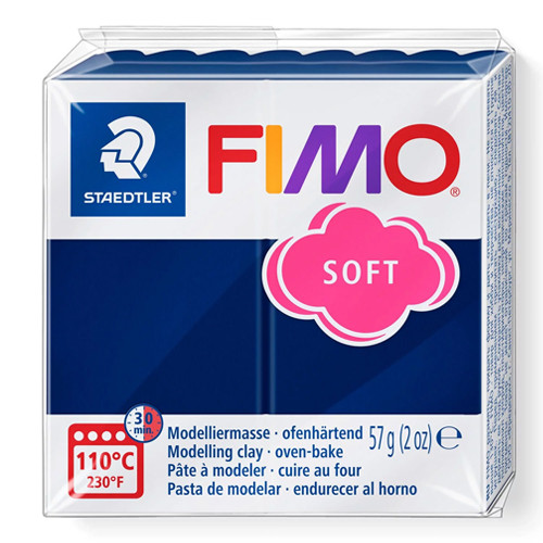 Fimo Soft Windsor Blue Modelling Clay - 57g (1)
