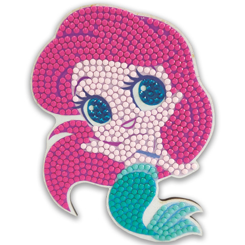 The Little Mermaid Ariel Crystal Art Buddy Kit (1)