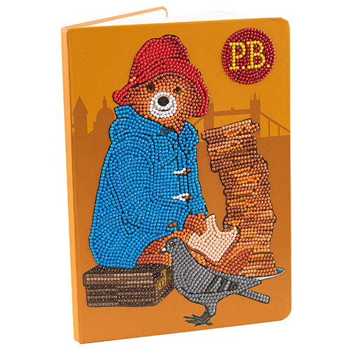 Paddington Bear Picnic Crystal Art Notebook Kit (1)