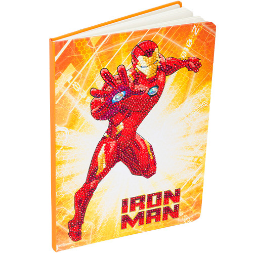 Iron Man Crystal Art Notebook Kit (1)