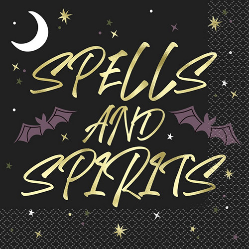 Spells And Spirits Halloween Paper Napkins (16)