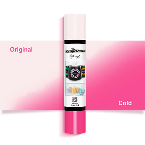 Pink Cold Colour Changing Vinyl - 12" x 60" (1)