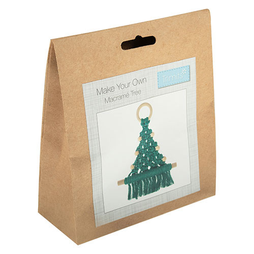 Christmas Tree Macramé Craft Kit (1) Christmas Tree Macramé Craft Kit (1)