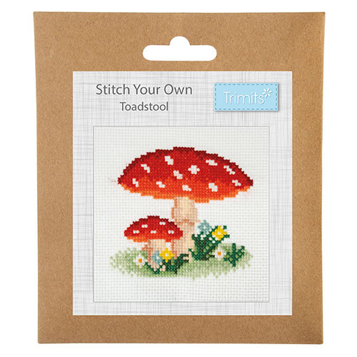 Toadstool Pair Cross Stitch Kit (1)