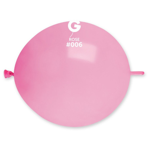 13" Standard Rose Gemar G-Link Latex Balloons (50)