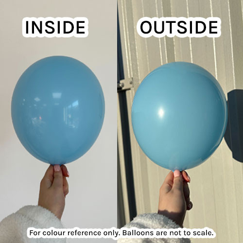 13" Standard Baby Blue Gemar G-Link Latex Balloons (50)