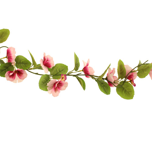 150cm Pink Pansy Garland