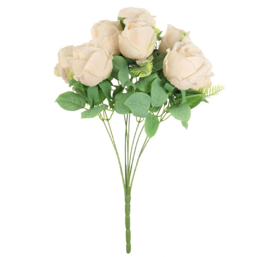 48cm Blush Rose Bunch - 9 heads (1)