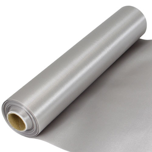 Silver Satin Fabric - 29cm x 20m (1)