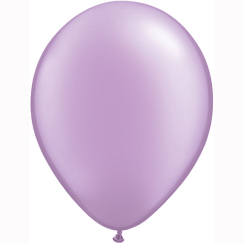 11" Pastel Pearl Lavender Latex Balloons (25)