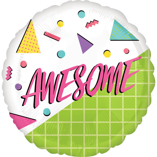 18 inch Awesome Party Foil Balloon (1)