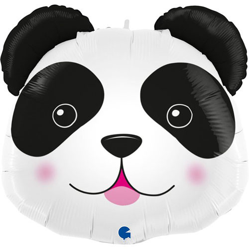 29 inch Panda Head Foil Balloon (1)