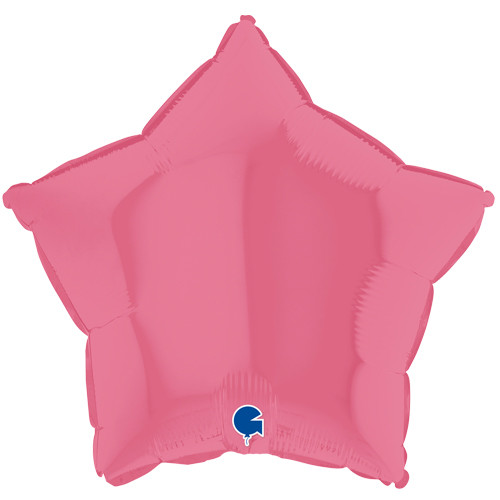 18" Bubble Gum Star Foil Balloon (1) - UNPACKAGED 18" Bubble Gum Star Foil Balloon (1) - UNPACKAGED