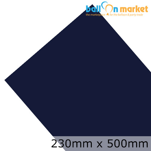 Navy Blue Hot Flex Clothing Vinyl - 230mm x 500mm (1 sheet)