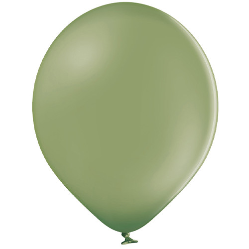 12" Standard Rosemary Green Belbal Latex Balloons (100)