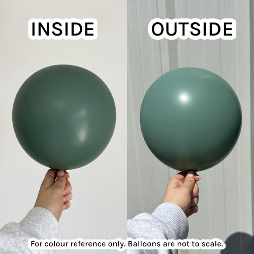 12" Retro Sage Kalisan Latex Balloons (100)