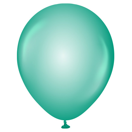 12" Crystal Turquoise Kalisan Latex Balloons (100)