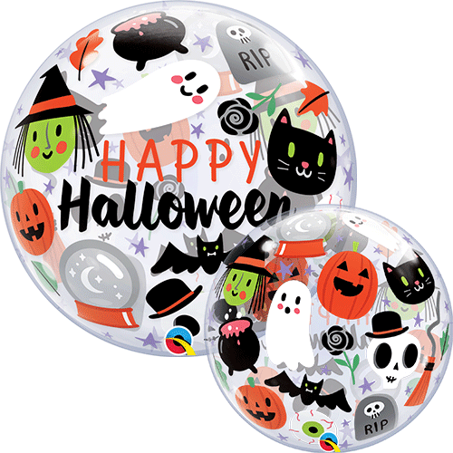 22 inch Everything Halloween Bubble Balloon (1)
