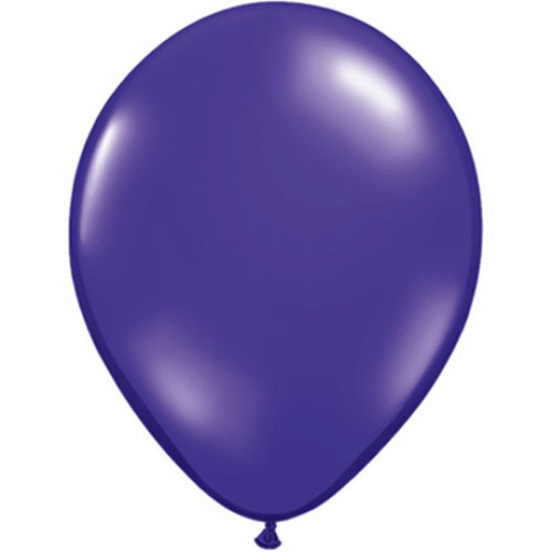 11" Jewel Quartz Purple Latex Balloons (25)