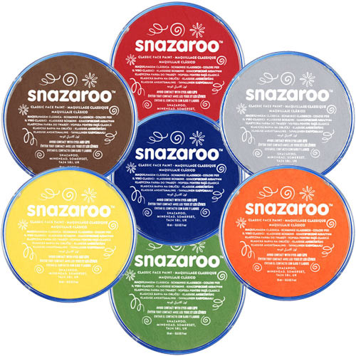Snazaroo Boys Colours Face Paint Pack - 7 Different Colours Snazaroo Boys Colours Face Paint Pack - 7 Different Colours